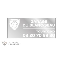Kit lettrage de lunette arrière