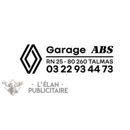 Signature en lettrage