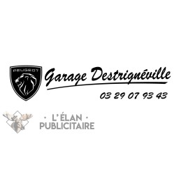 Signature en lettrage