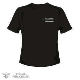 T-shirt avec marquage poitrine - Automobile